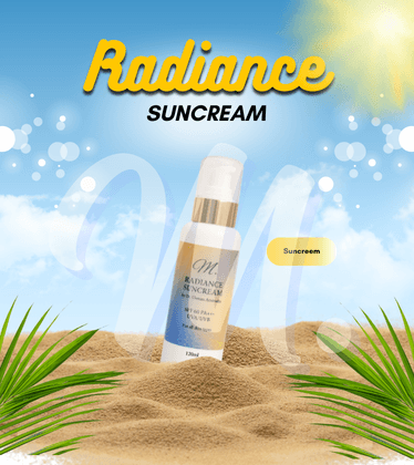 M. Radiance Suncream SPF 60 PA+++ | UVA/UVB Protection | 120ml