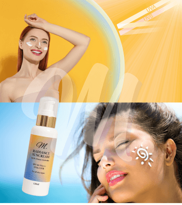 M. Radiance Suncream SPF 60 PA+++ | UVA/UVB Protection | 120ml