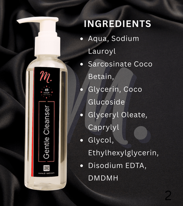 M. Gentle Cleanser – Mild, Hydrating & Deep Cleansing Formula