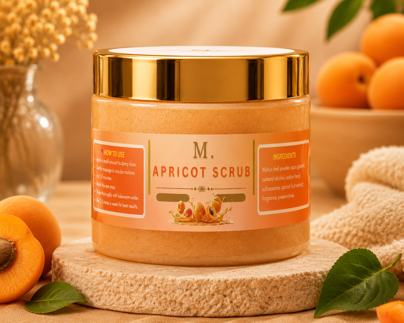 M.-Apricot-Scrub –-Gentle-Face-&-Body-Exfoliating-Scrub-for-Smooth-&-Glowing-Skin